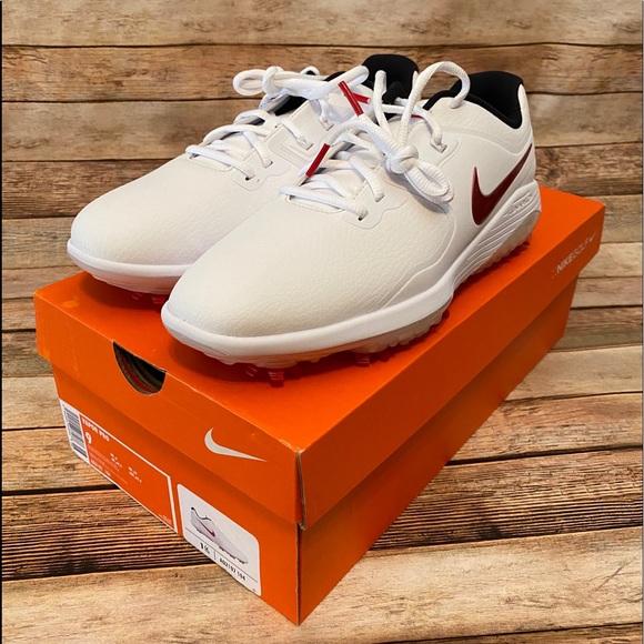 Nike Other - NWB Nike Vapor Pro Golf Shoes Red White Size 9